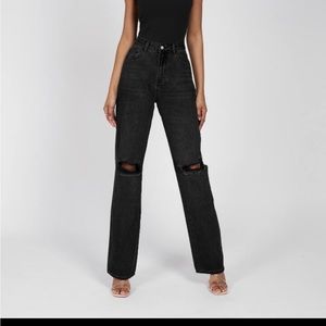 TALL high waist ripped jeans
